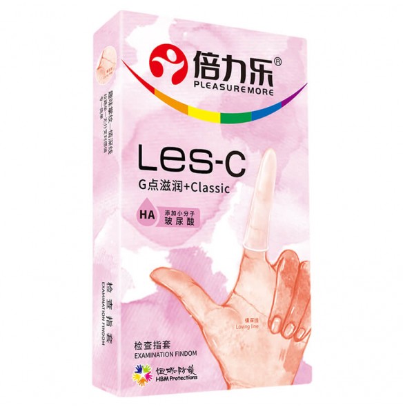 Pleasure more - LES-C Classic Finger Sleeve (8Pcs)